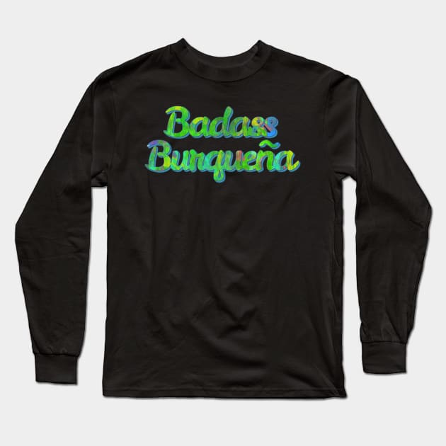 Badass Burqueña Long Sleeve T-Shirt by yaywow